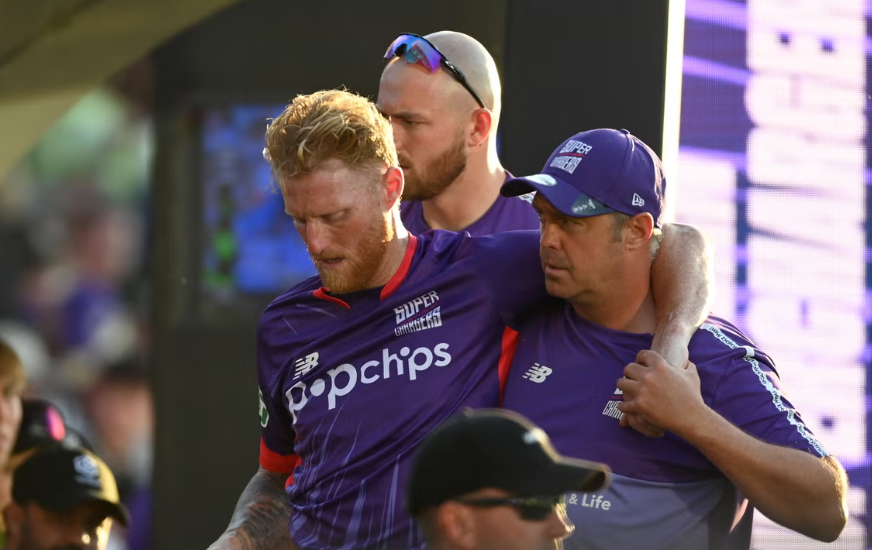 Watch: Ben Stokes Suffers Major Injury, Carried Off The Pitch By Teammate